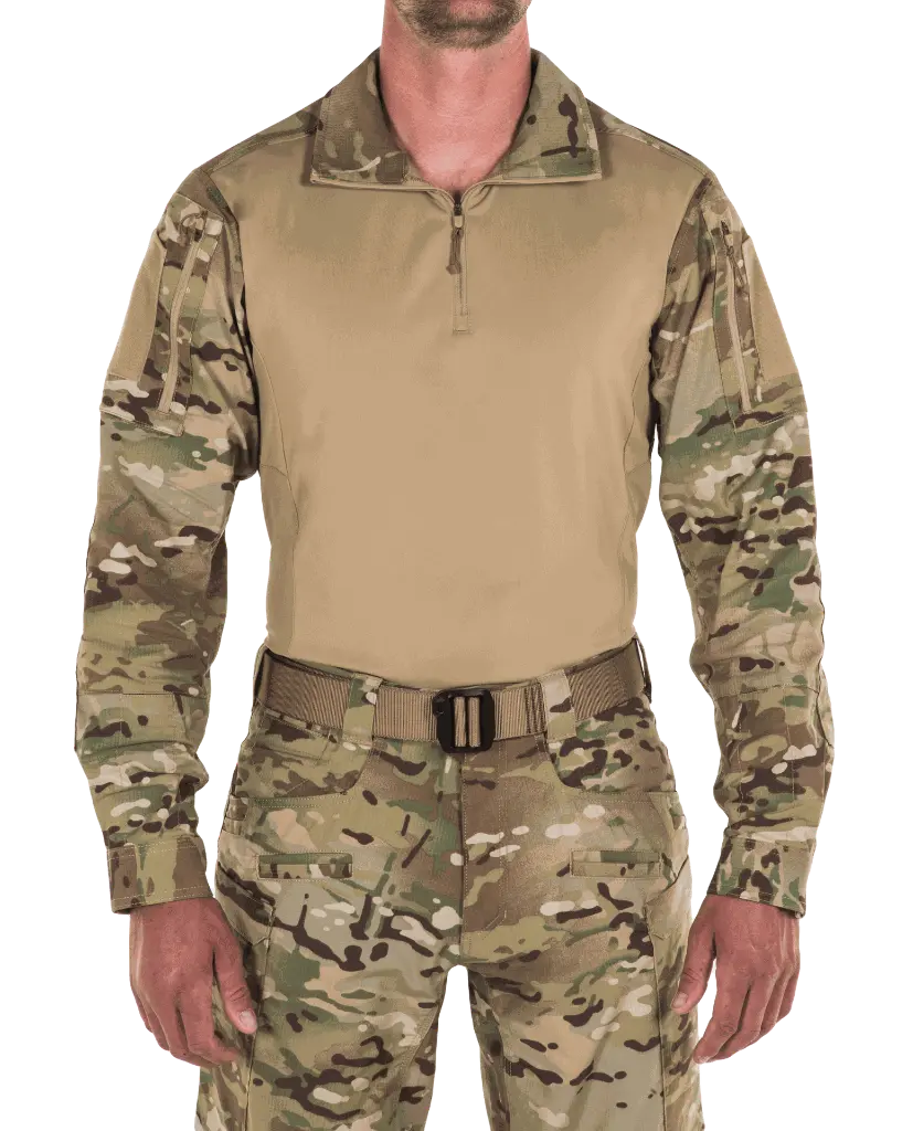 111004 Mens Defender Shirt Multi Cam FRONT.webp