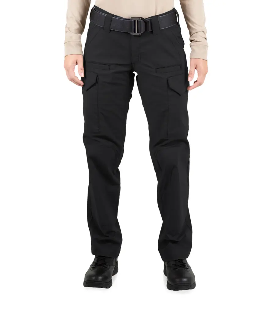 [124011-019-0-R] First Tactical - Women's V2 Tactical Pants (019-Black, W-0, Regular)