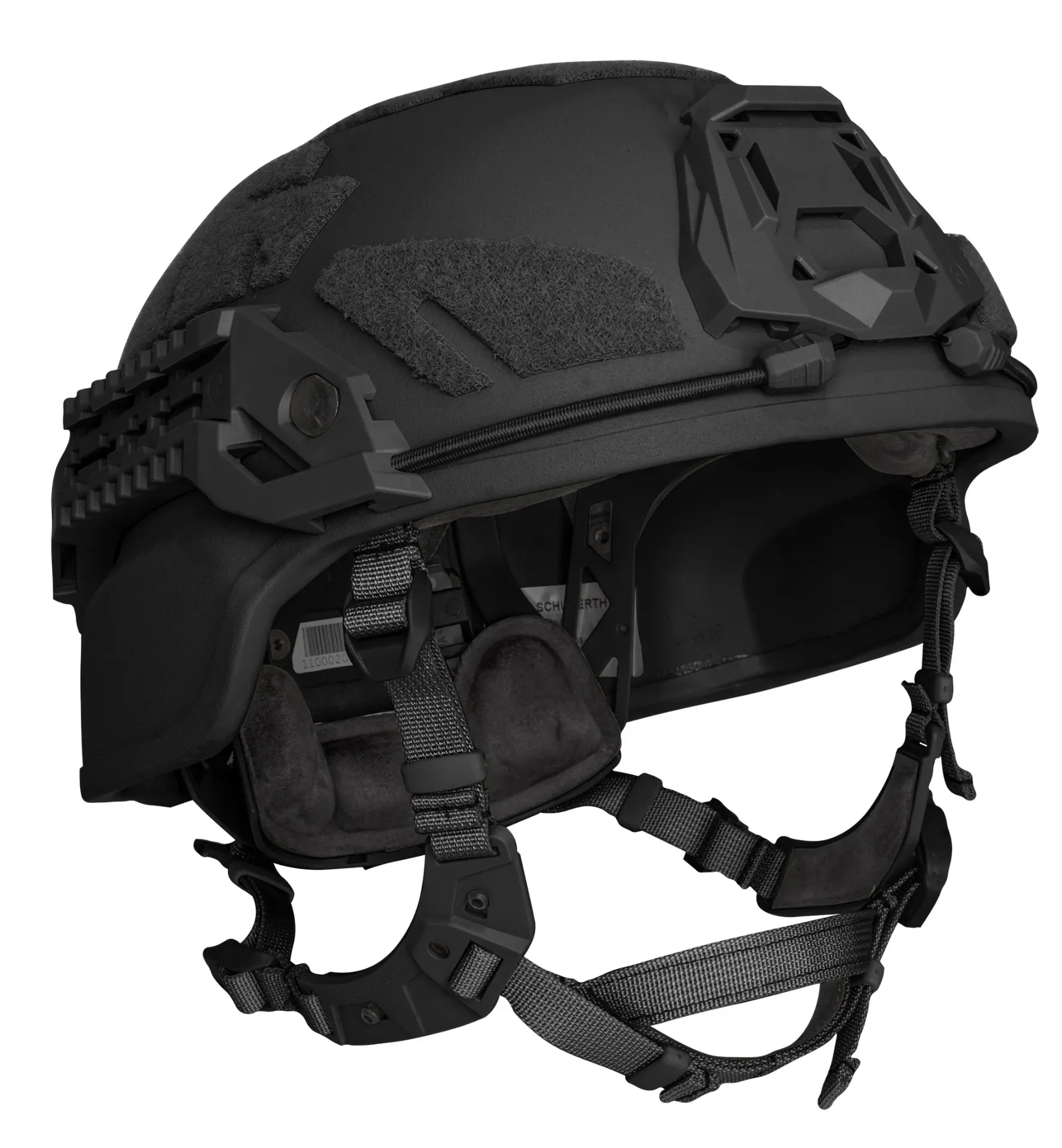 [5830011360-FC-DB] Schuberth - M100 Tactical Helmet (52-58 / S-M / I, Deep Black, Full-Cut)